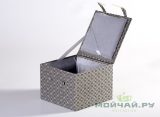 Подарочная коробка для чайников # 23043, Дерево/Ткань