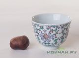 Пиала # 26250, цзиньдэчжэньский фарфор, ручная роспись, 65 мл.