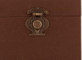 Подарочная коробка для чайников # 34947, Дерево/Ткань