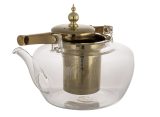 Чайник #38279, огнеупорное стекло, 1500 мл