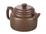 Чайник # 51835, исинская глина, дровяной обжиг, ручная работа, 290 мл.