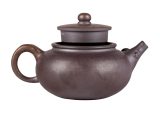 Чайник # 51862, исинская глина, дровяной обжиг, ручная работа, 240 мл.