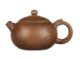 Чайник # 52012, дровяной обжиг/исинская глина, ручная работа, 254 мл.