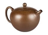 Чайник # 52028, дровяной обжиг/исинская глина, ручная работа, 225 мл.