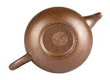 Чайник # 52057, дровяной обжиг/исинская глина, ручная работа, 120 мл.