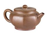 Чайник # 52099, дровяной обжиг/исинская глина, ручная работа, 180 мл.