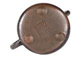 Чайник # 52105, дровяной обжиг/исинская глина, ручная работа, 150 мл.
