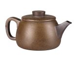 Чайник # 52167, дровяной обжиг/исинская глина, ручная работа, 185 мл.