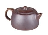 Чайник # 52216, дровяной обжиг/исинская глина, ручная работа, 170 мл.