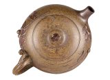 Чайник # 52250, дровяной обжиг/исинская глина, ручная работа, 120 мл.