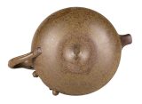 Чайник # 52250, дровяной обжиг/исинская глина, ручная работа, 120 мл.