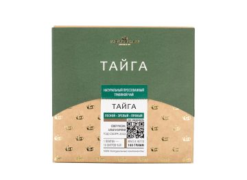 Травяной сбор прессованный «Тайга», 100 г