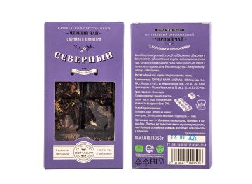 Чай с корнями прессованный «Северный», 50 г