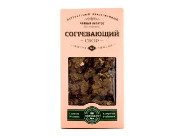 Травяной сбор прессованный «Согревающий», 50 г