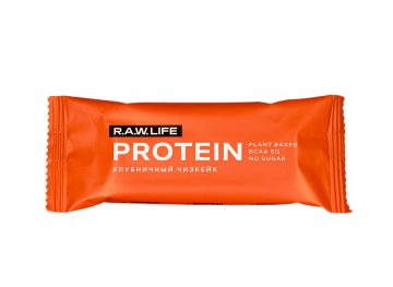 R.A.W. LIFE Protein "Клубничный чизкейк"