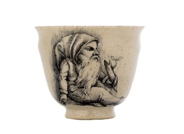 Пиала # 40323, керамика/ручная роспись, 159 мл.