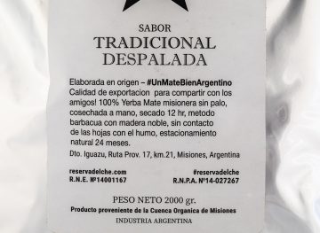 Йерба мате "Reserva del Che, Despelada” 2 кг