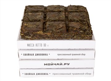 Травяной сбор прессованный «Хвойная диковина», 80 г
