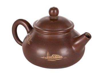 Чайник # 50796, керамика из Циньчжоу, 105 мл.