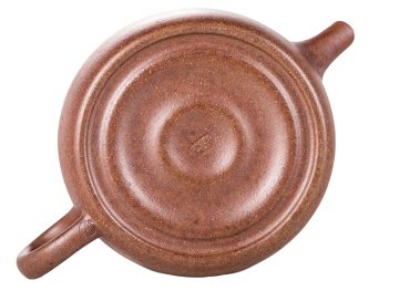 Чайник, 110 мл. # 51832,  исинская глина, дровяной обжиг, ручная работа