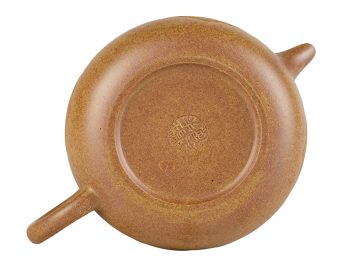 Чайник # 51867, исинская глина, дровяной обжиг, ручная работа, 170 мл.
