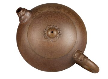 Чайник # 52012, дровяной обжиг/исинская глина, ручная работа, 254 мл.