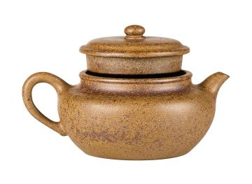 Чайник # 52184, дровяной обжиг/исинская глина, ручная работа, 250 мл.