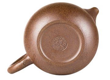 Чайник # 52185, дровяной обжиг/исинская глина, ручная работа, 185 мл.