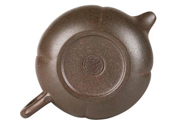 Чайник # 52192, дровяной обжиг/исинская глина, ручная работа, 230 мл.