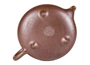 Чайник # 52279, дровяной обжиг/исинская глина, ручная работа, 140 мл.