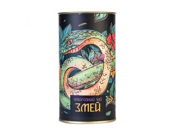 Новогодний чай "Змей", В ТУБУСЕ, 50 г