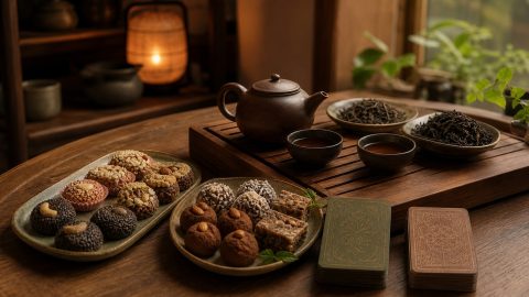 Вкус спокойствия: чай, карты и авторский десерт