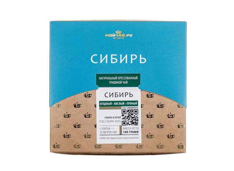 Травяной сбор прессованный «Сибирь», 100 г