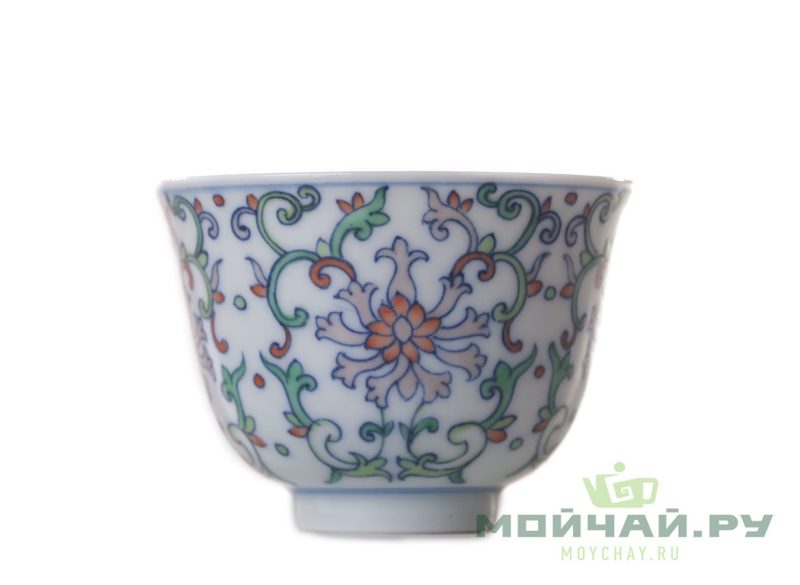 Пиала # 26250, цзиньдэчжэньский фарфор, ручная роспись, 65 мл.