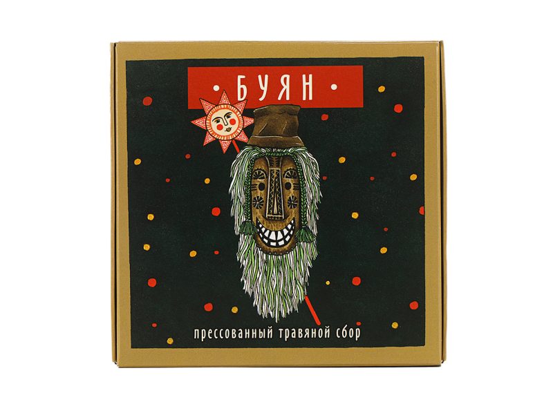 Травяной сбор прессованный «Буян», 80 г.