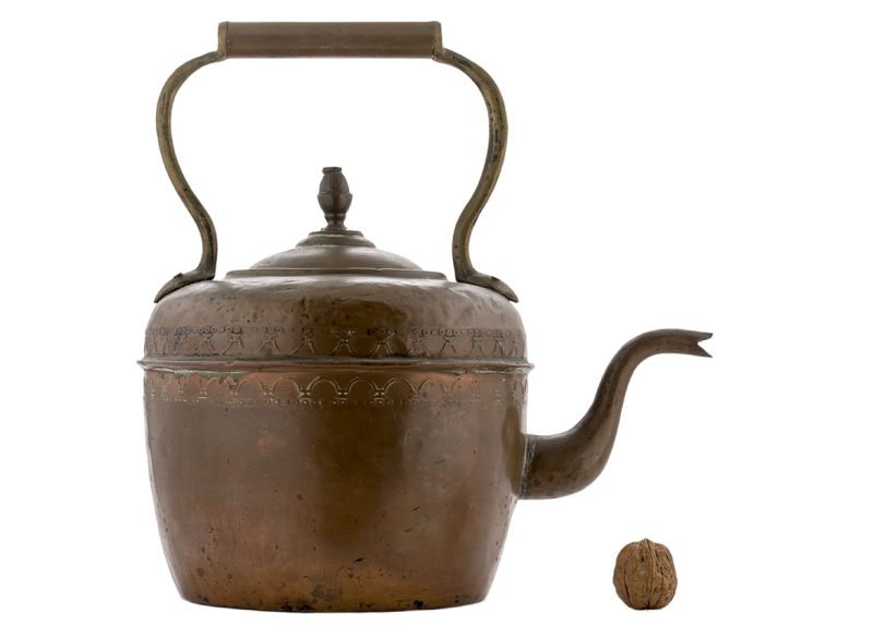 Чайник из меди, винтаж, Голландия # 42440, 1200 мл.