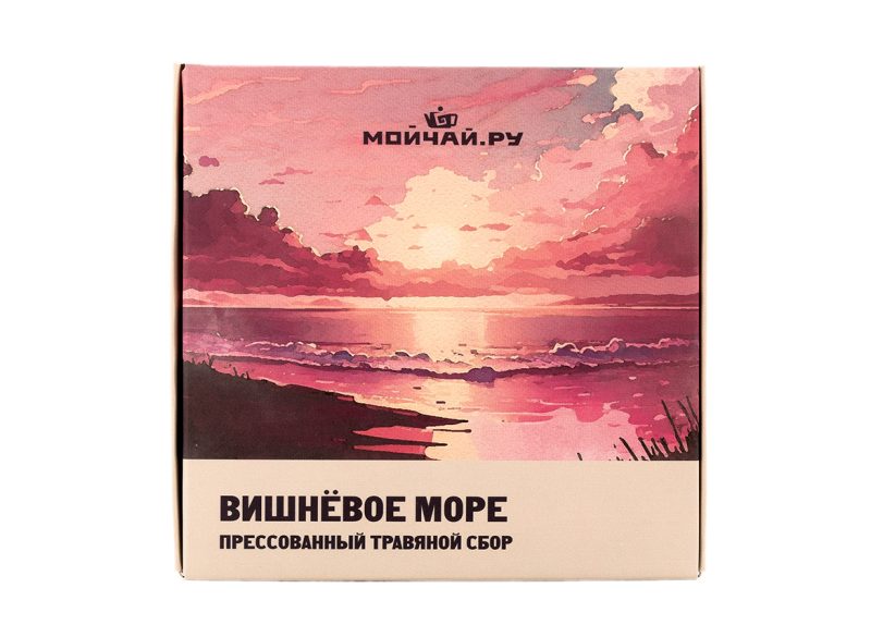Травяной чай прессованный «Вишнёвое море» 2.0,  80 г