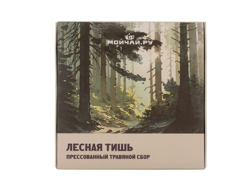 Травяной сбор прессованный «Лесная тишь» 2.0, 80 г