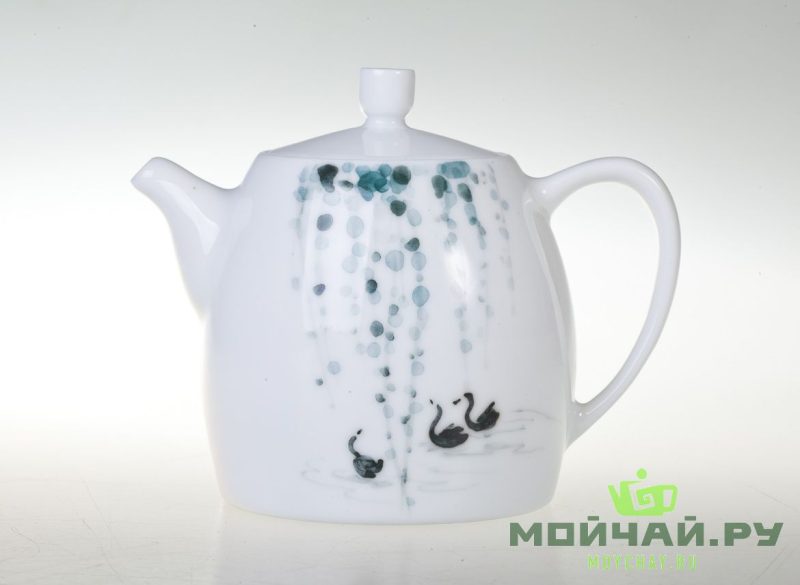 Чайник, фарфор # 2141,  250 мл.